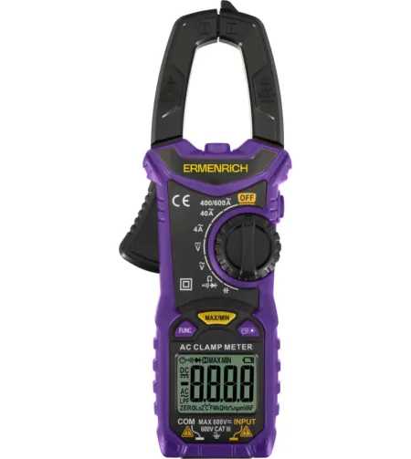 Цифровые токоизмерительные клещи Ermenrich Ping MK20