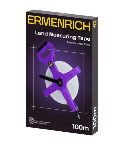 Ermenrich Reel SL100 zemes mērīšanas mērlente