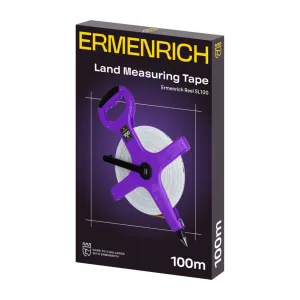 Ermenrich Reel SL100 zemes mērīšanas mērlente