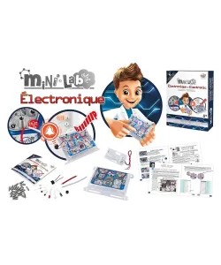 Eksperimentālais komplekts, elektronika, Buki Mini Lab