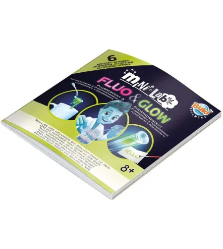 Buki Eksperimentāls komplekts,  Mini Lab Fluo & Glow