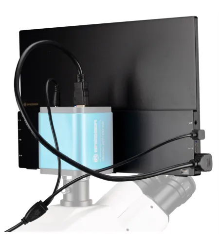 BRESSER HDMI Full HD ekranas (13,3 colio), skirtas MikroCam Pro