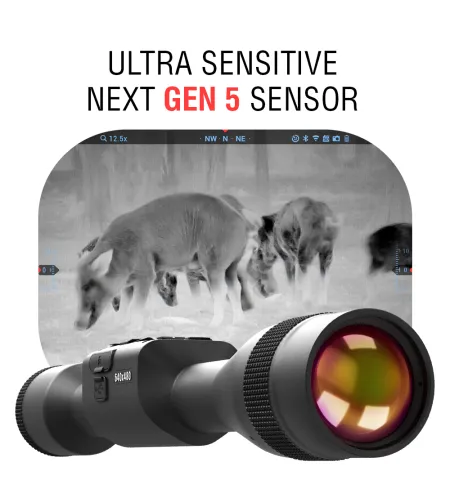 Thermal Rifle Scope Mars 5 640 2-16x 12 MICRON Smart HD  ATN