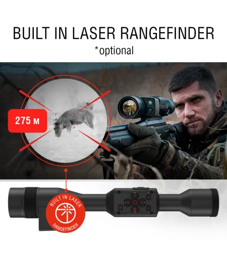 Thermal Rifle Scope ATN MARS 5 LRF 640 2-16x 12 MICRON Smart HD