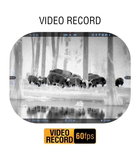 Thermal Rifle Scope ATN MARS 5 EVO LRF 640 3-24x 12  Smart HD