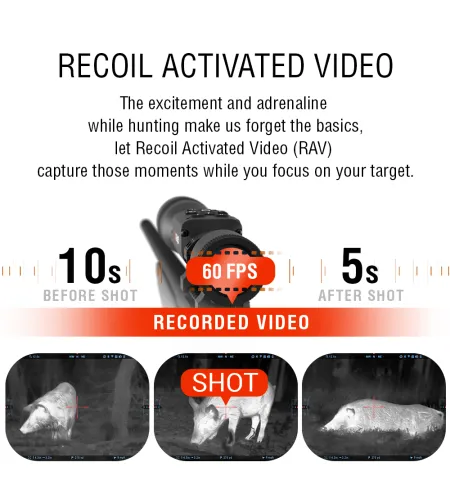 Thermal Rifle Scope ATN MARS 5 EVO LRF 640 3-24x 12  Smart HD