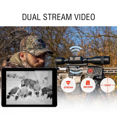 Thermal Rifle Scope ATN MARS 5 EVO LRF 640 3-24x 12  Smart HD