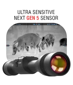 Termālais tēmeklis Mars 5 EVO LRF 640 4-34x 12 Smart HD ATN