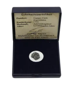 Campo del Cielo dzelzs meteorīts dāvanu maisiņā