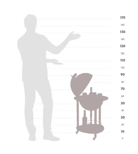 Baltas gaublys baras Zoffoli Explora Old White