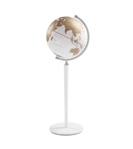 Vasco da Gama Zoffoli All White floorstanding globe