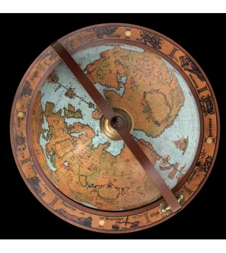 Elegantne baarigloobus Zoffoli ratastega Minerva Blue Ocean