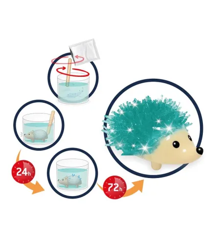 Kristālu audzēšana - Kristāla ezis, Buki Mini Science