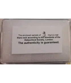 Sonstige tõeline Marsi meteoriit NWA 6162