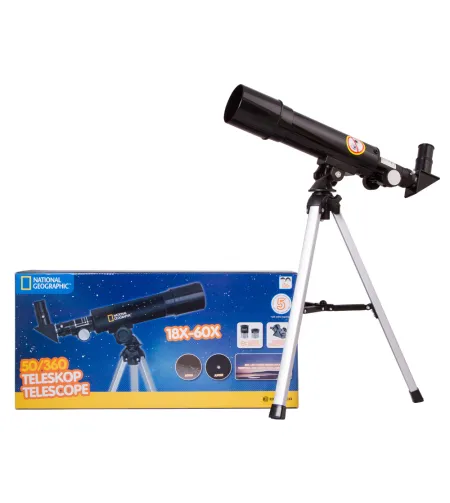 Bresser National Geographic 50/360 AZ teleskopas