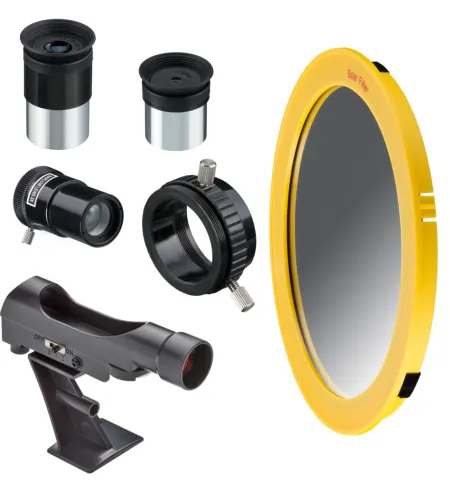 Bresser Spica 130/1000 EQ3 teleskopas su filtrų rinkiniu