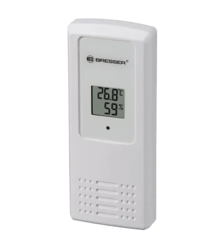 ClimaTemp Hygro Quadro Colour Thermo- / Hygrometer with 3 additional Sensors black