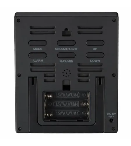 ClimaTemp Hygro Quadro Colour Thermo- / Hygrometer with 3 additional Sensors black