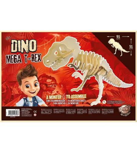 Buki Dino Mega T-Rex 3Д пазл