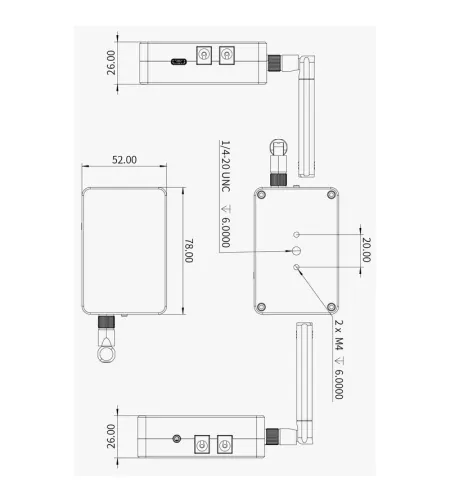 ZWO ASIAIR MINI Astrofotogrāfija-dators