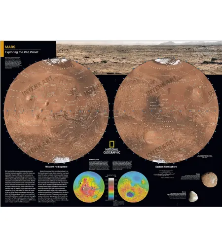 National Geographic Poster Mars
