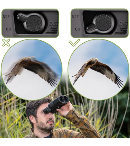 BRESSER 16x42 STABILIZER OIS binokkel pildistabilisaatoriga