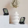 BRESSER Climate Monitor Thermometer/Hygrometer DCF Three-piece Set black