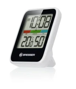 BRESSER Climate Monitor Thermometer/Hygrometer DCF Three-piece Set white