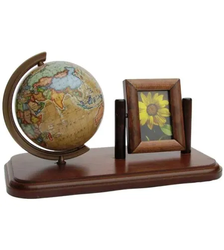 ZACHEM Globe 10 cm with photo frame