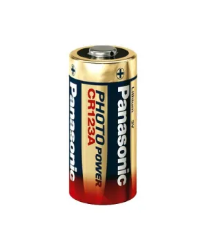 Panasonic CR123A CR123 DL123A CR123A CR123R K123LA EL123A CR17345 Lithium Power 3V 1550mAh