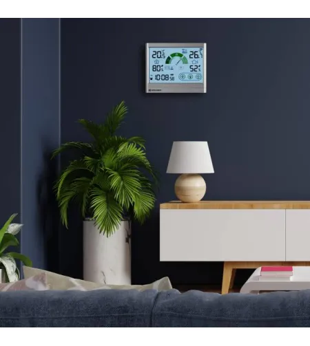 BRESSER Thermo-Hygrometer with Ventilation Recommendation VentAir H