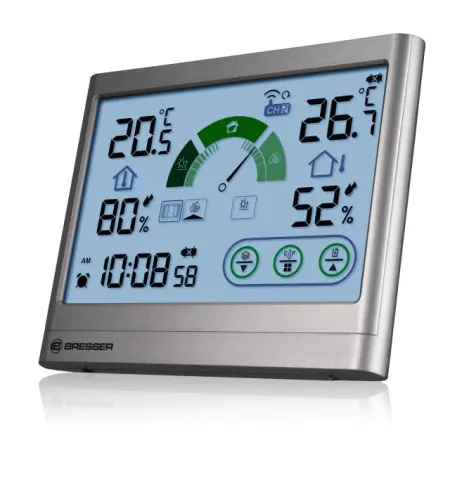 BRESSER Thermo-Hygrometer with Ventilation Recommendation VentAir H