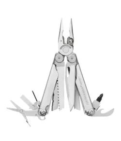 DAUGIAFUNKCINIS ĮRANKIS LEATHERMAN WAVE+sidabrinis