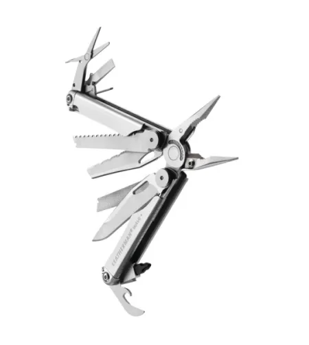 DAUGIAFUNKCINIS ĮRANKIS LEATHERMAN WAVE+sidabrinis
