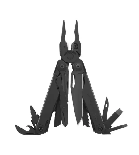 LEATHERMAN ĮRANKIS SURGE BLACK, SU MOLLE DĖKLU