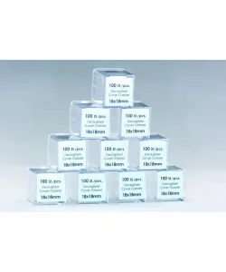 Windaus  katteklaasid, VPE 100 tk, 18x18 mm