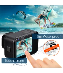 WIFI veiksmo kamera NATIONAL GEOGRAPHIC 5K Ultra-HD Explorer 7, 60 kadrų per sekundę