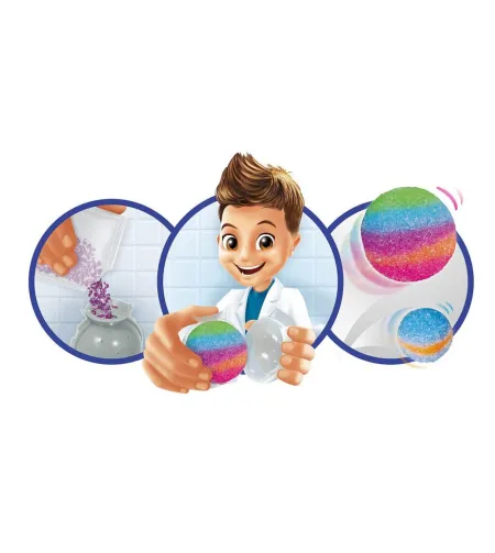 Eksperimentālais komplekts, Gumijas bumbiņas, Buki Mini Lab