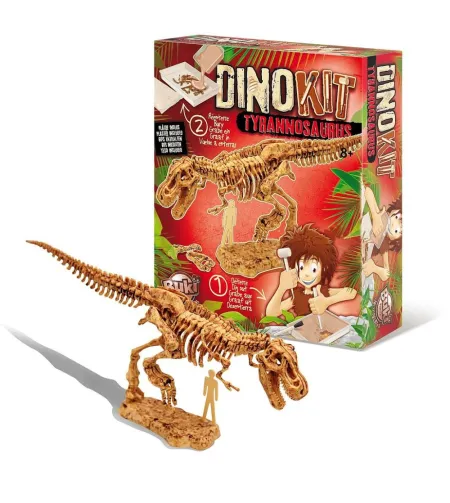 Pētnieku komplekts, Tiranozaurs, Buki DinoKit
