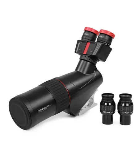 Omegon Spotting scope 40x80mm with binocular viewer