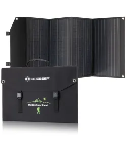 BRESSER Mobile Solar Charger 120 Watt with USB and DC output