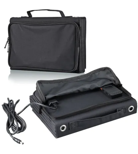 BRESSER mobiilne päikeselaadija 60 W USB ja alalisvoolu väljundiga