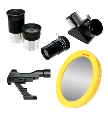 BRESSER Arcturus 60/700 AZ - Refractor telescope with smartphone adapter & solar-filter