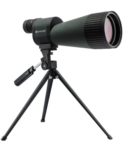 Barska 12-60x78 WP, Benchmark, Straight, w/ Handheld Tripod, Table Top Tripod, Soft Carryi