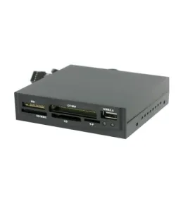 4World flash card reader 24in1 internal 3.5'', black