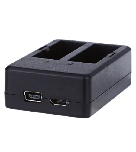 Dual slot battery charger for SJ4000 SJ5000 cameras