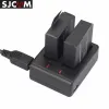 Dual slot battery charger for SJ4000 SJ5000 cameras