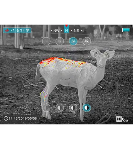 Thermal Imaging Rifle Scope INFIRAY Saim SCT35 V2