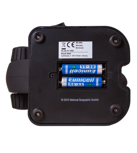 Mikroskopas NATIONAL GEOGRAPHIC 40-640X  su eksperimento komplektu ir išmaniojo telefono a