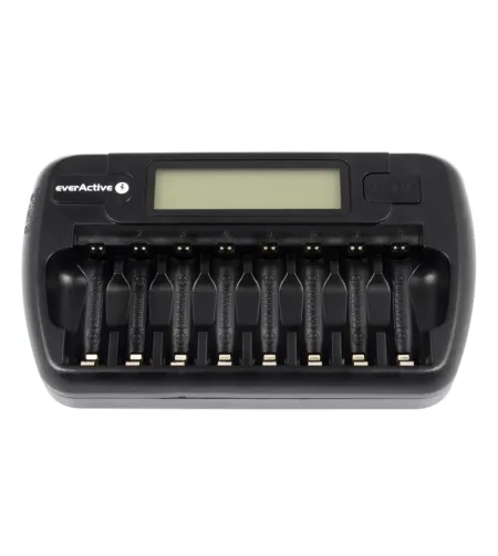 everActive NC-800 8-vietīgs Ni-MH akumulatoru lādētājs
